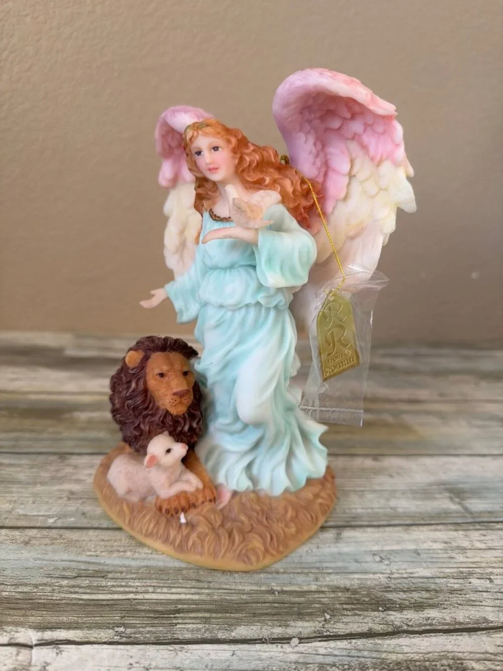 2 X Seraphim Classics Serena Angel of Peace & Joy Gift Heaven Roman Inc - No Box - Picture 13 of 16